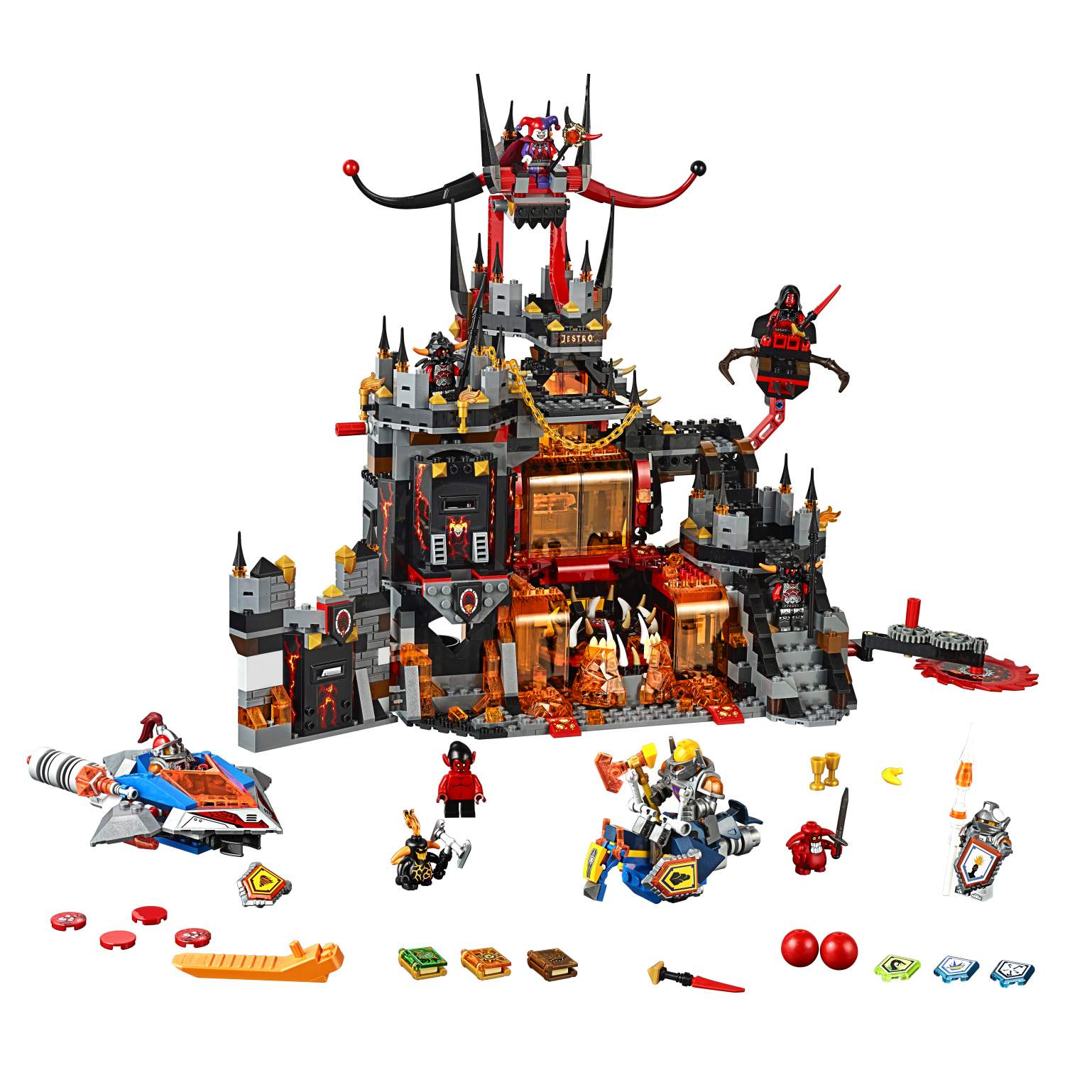 Купить конструктор LEGO Nexo Knights Логово Джестро (70323), цены на  Мегамаркет | Артикул: 100000075425