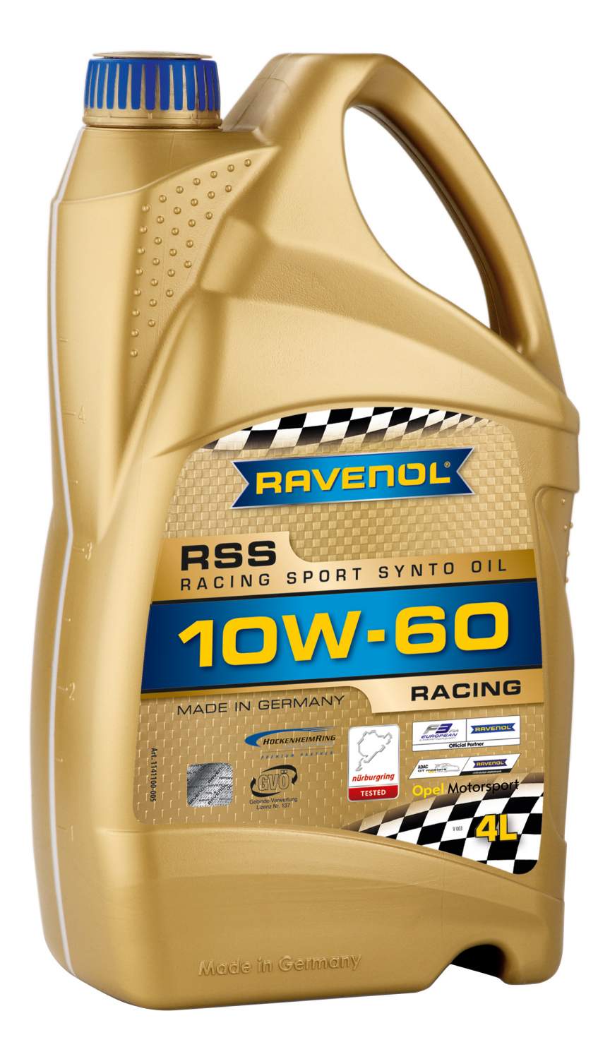 Моторное масло Ravenol Racing Sport Synto SAE 10W-60 4л - купить в Москве,  цены на Мегамаркет | 100000415425