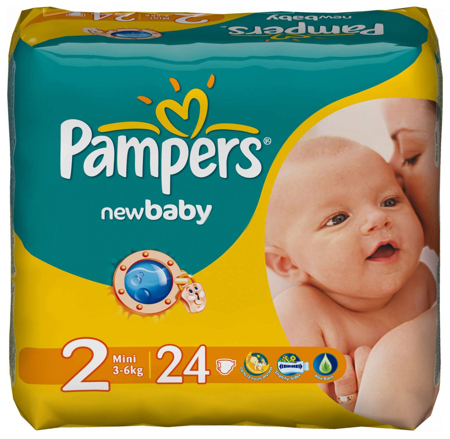 Подгузники для новорожденных Pampers New Baby Mini 2 (3-6 кг), 24 шт. -  отзывы покупателей на Мегамаркет