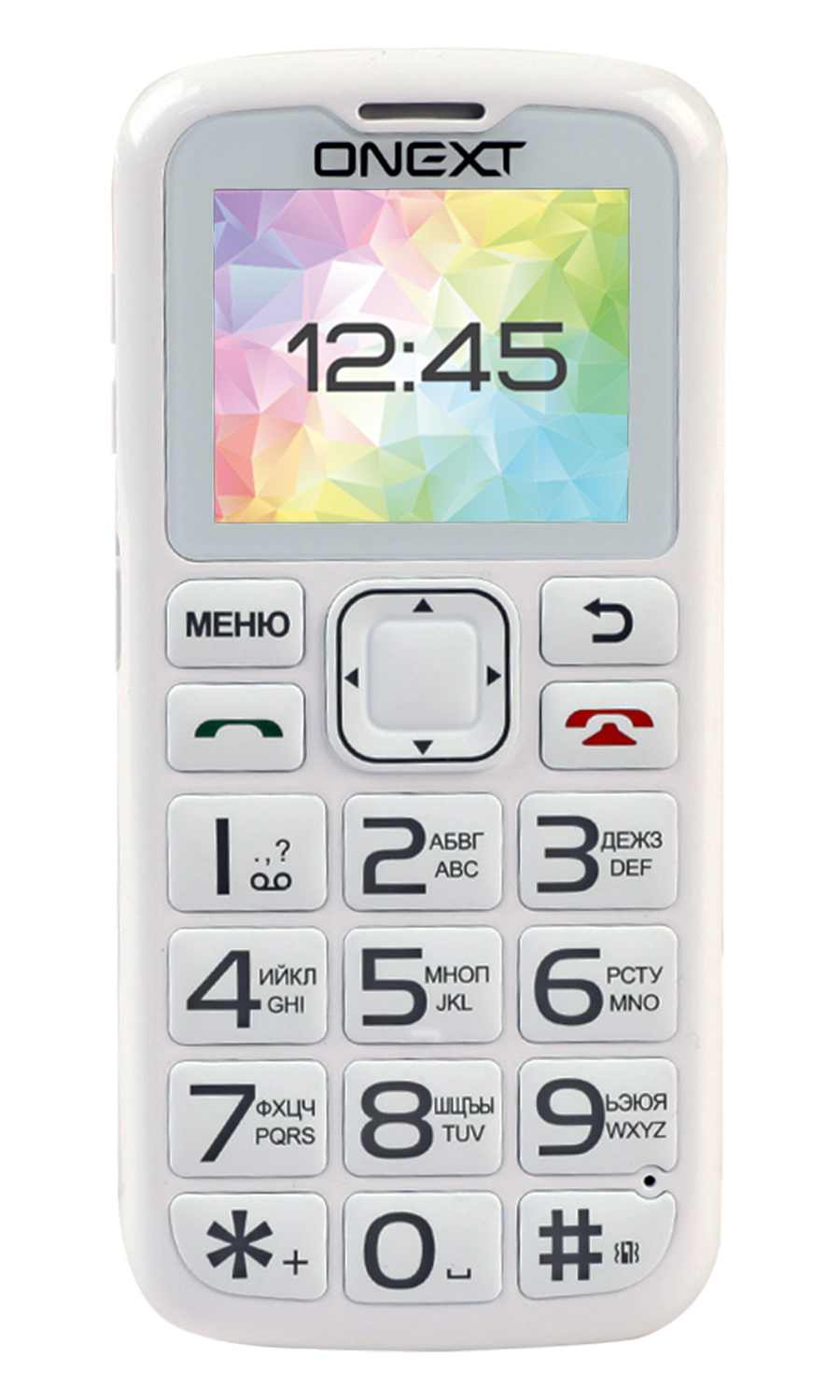 Мобильный телефон ONEXT Care-Phone 5 White – купить в Москве, цены в  интернет-магазинах на Мегамаркет