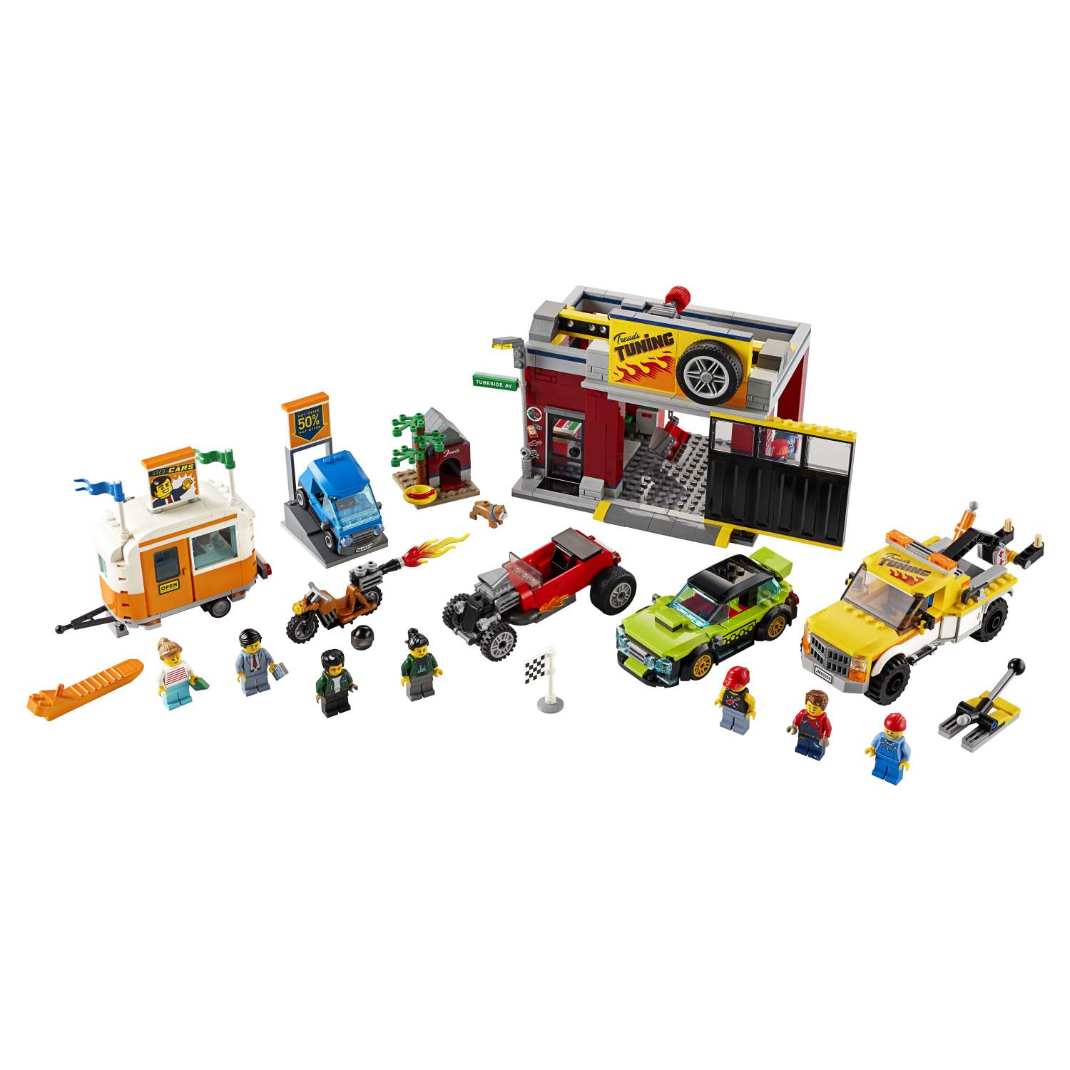 Отзывы о конструктор LEGO City Nitro Wheels 60258 Тюнинг-мастерская -  отзывы покупателей на Мегамаркет | конструкторы LEGO 60258 - 100025820526