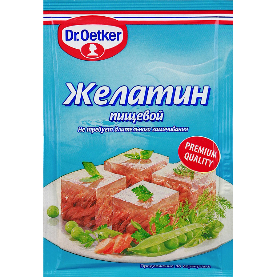 Желатин Dr.Oetker пищевой 30 г - отзывы покупателей на маркетплейсе  Мегамаркет | Артикул: 100023889426