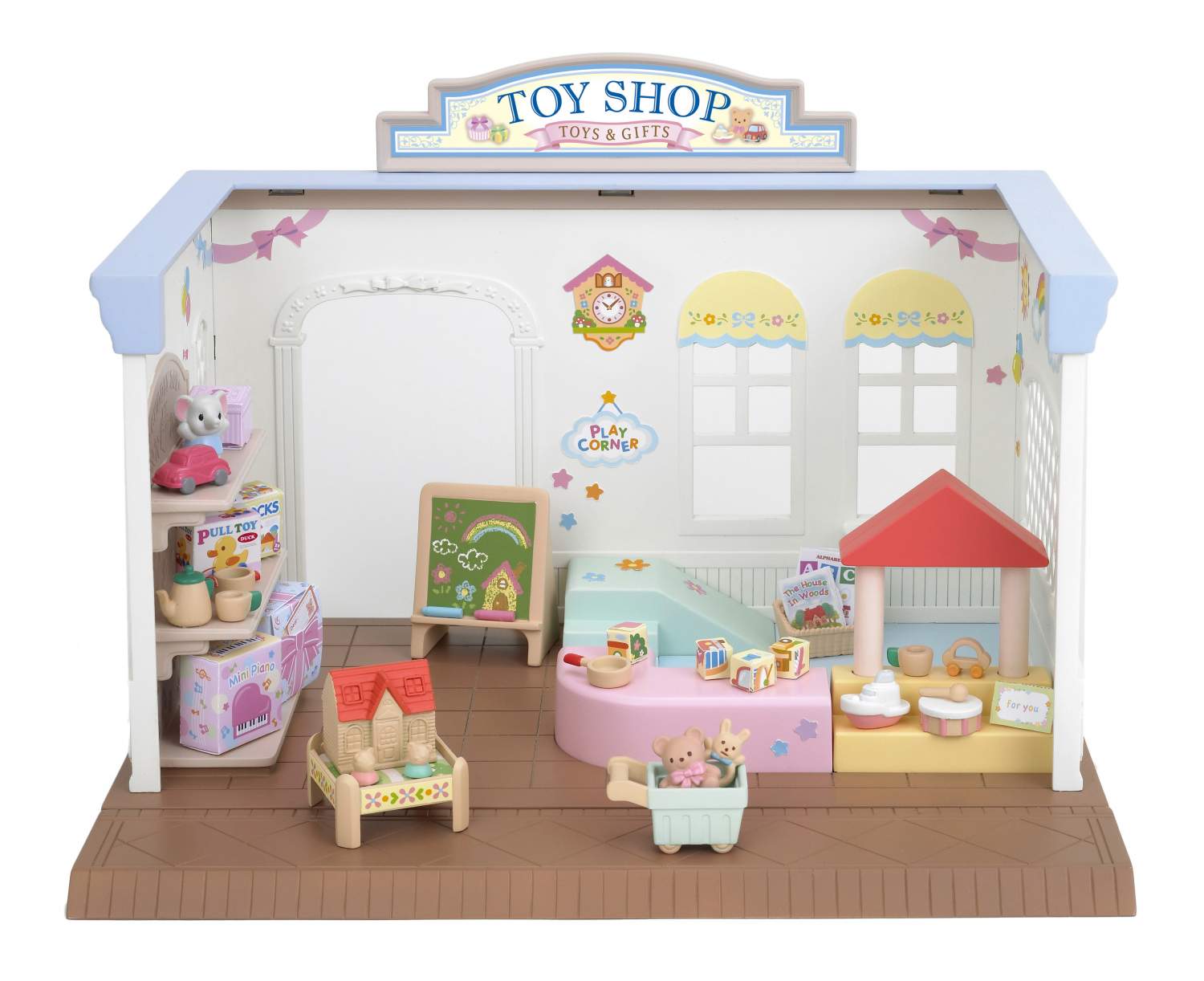 Игровой набор sylvanian families «магазин игрушек» – купить в Москве, цены  в интернет-магазинах на Мегамаркет