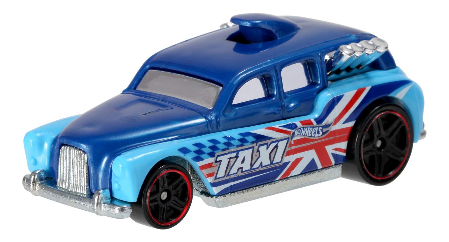 Купить машина городская Hot Wheels Cockney CAB II Vehicl 5785 CFJ51, цены  на Мегамаркет