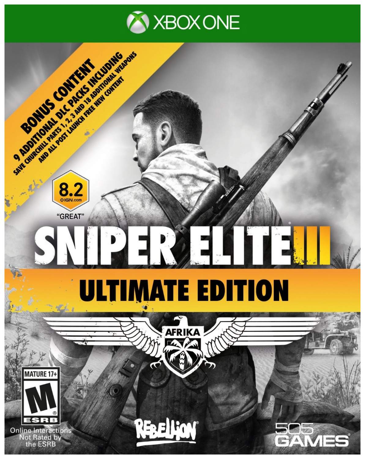 Игра Sniper Elite 3 Ultimate Edition для Xbox One - отзывы покупателей на  Мегамаркет | 100001303227