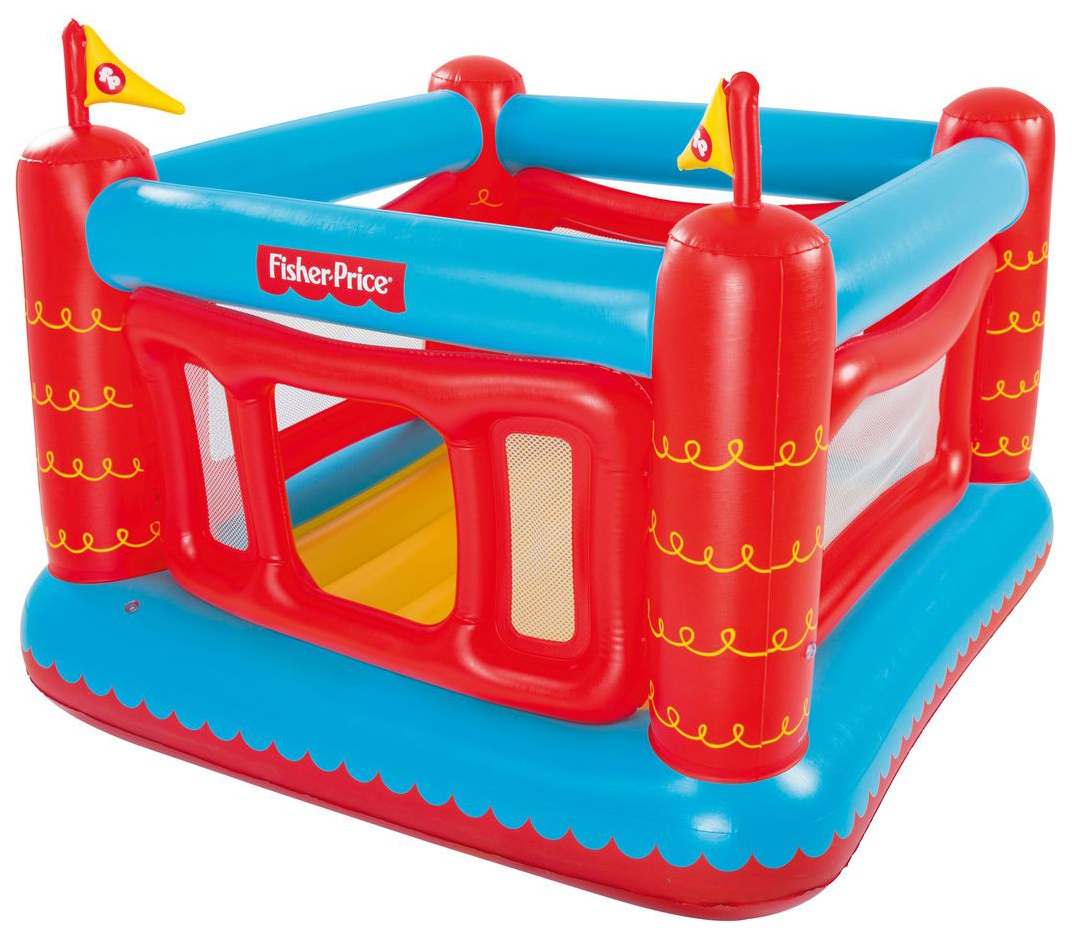 Купить батут Bestway Fisher Price 173 см, multicolor, цены на Мегамаркет |  Артикул: 100025569627