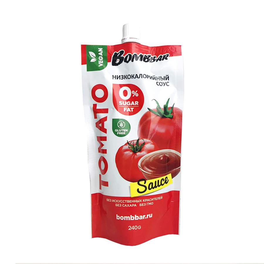 Соус Bombbar Sauce 240 г sweet tomato - отзывы покупателей на Мегамаркет