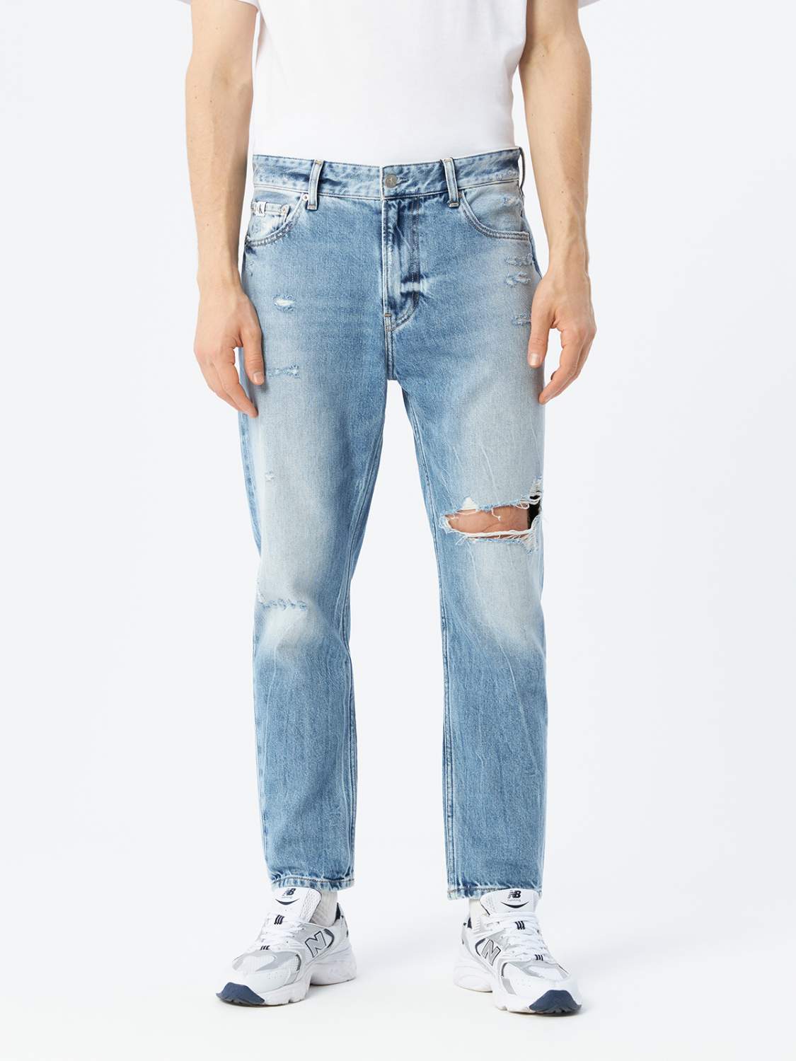 Calvin klein ripped jeans best sale