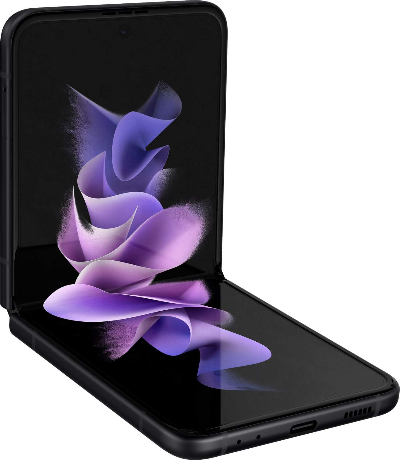 Смартфон Samsung Galaxy Z Flip3 8/256GB Phantom Black (SM-F711B) – купить в  Москве, цены в интернет-магазинах на Мегамаркет