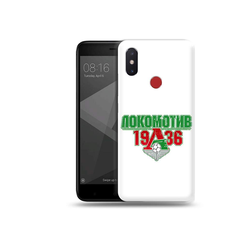 Чехол MyPads Tocco для Xiaomi Mi 8 SE ФК локомотив 1936 (PT113500.331.182),  купить в Москве, цены в интернет-магазинах на Мегамаркет