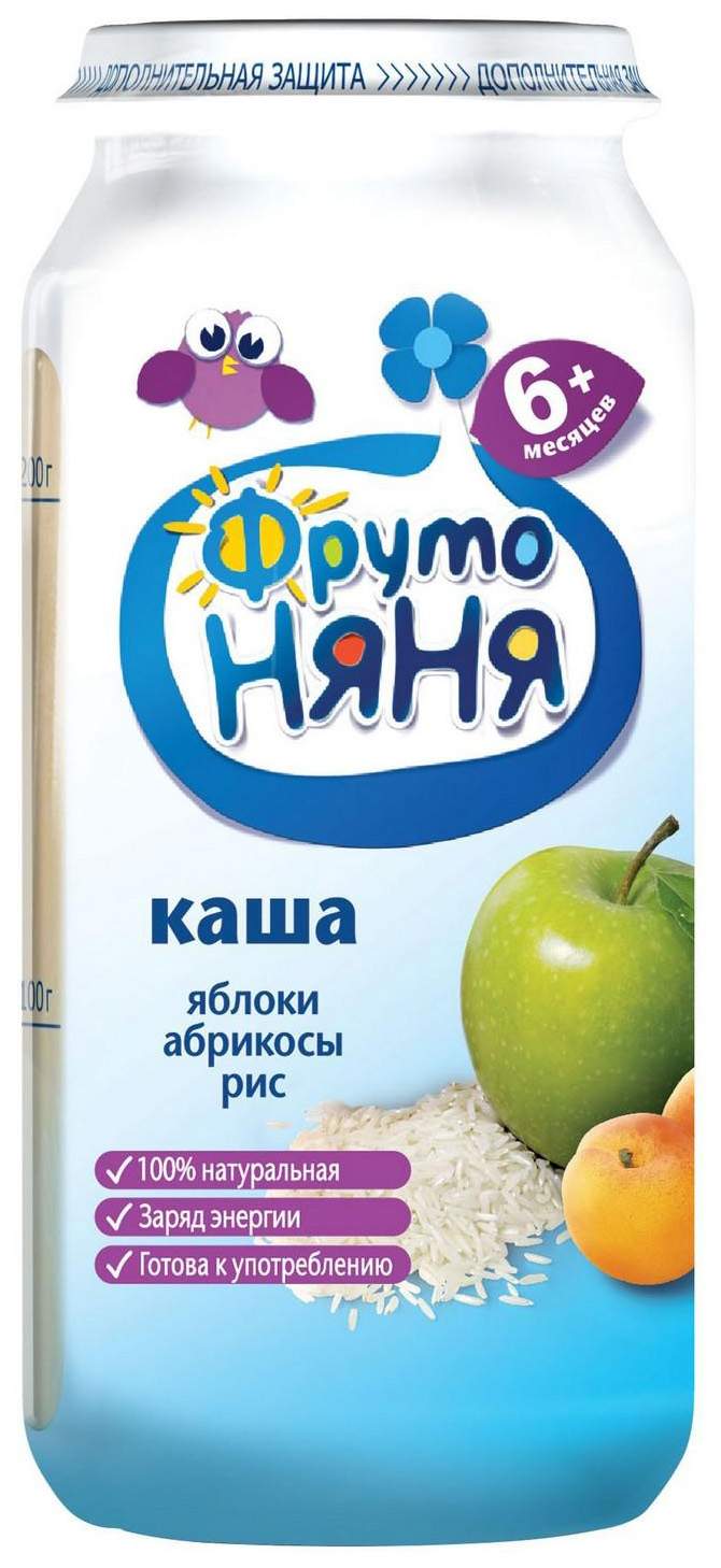 Фрутоняня каша 250г гречкаяблоко