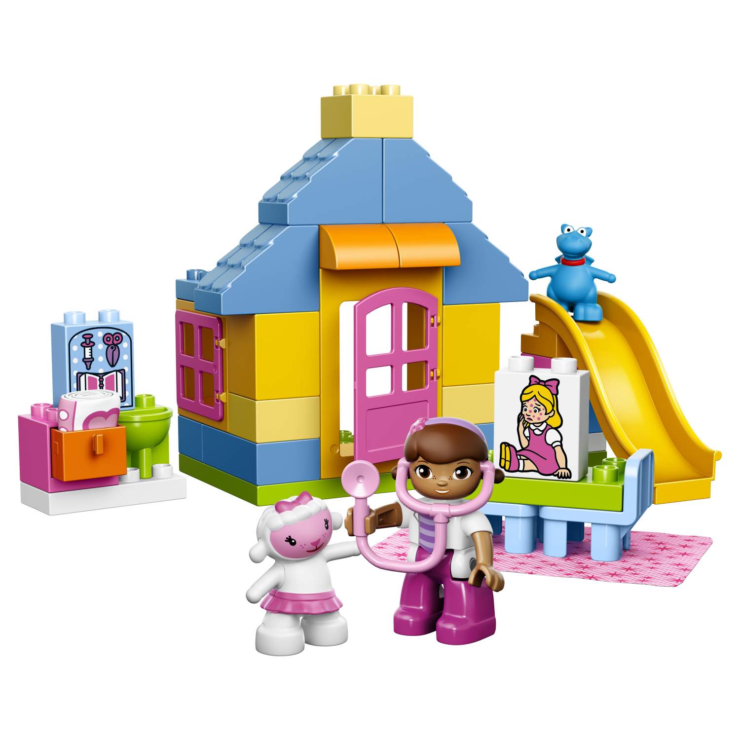 Отзывы о конструктор LEGO DUPLO Doc McStuffins Больница Доктора Плюшевой  (10606) - отзывы покупателей на Мегамаркет | конструкторы LEGO 10606 -  100000075231