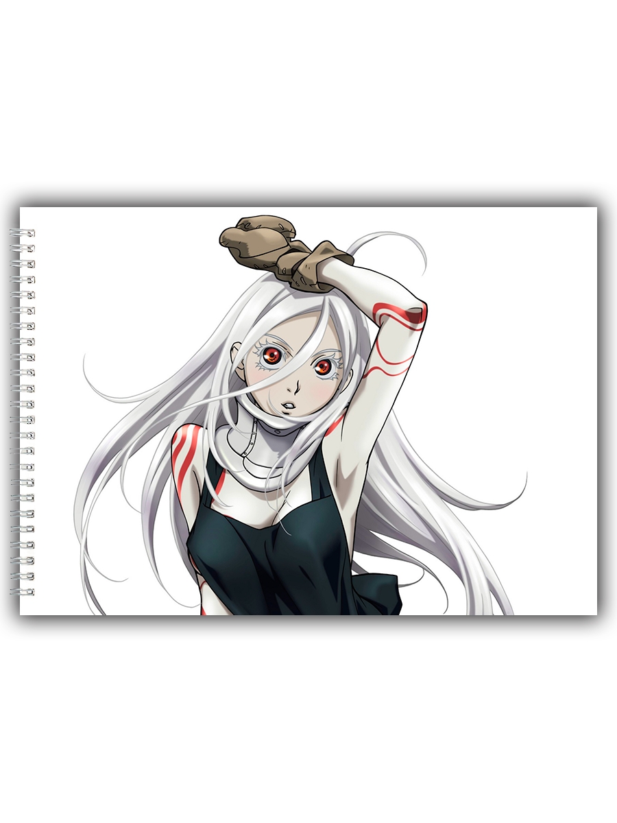 Альбом для рисования DRABS Широ Deadman Wonderland – купить в Москве, цены  в интернет-магазинах на Мегамаркет