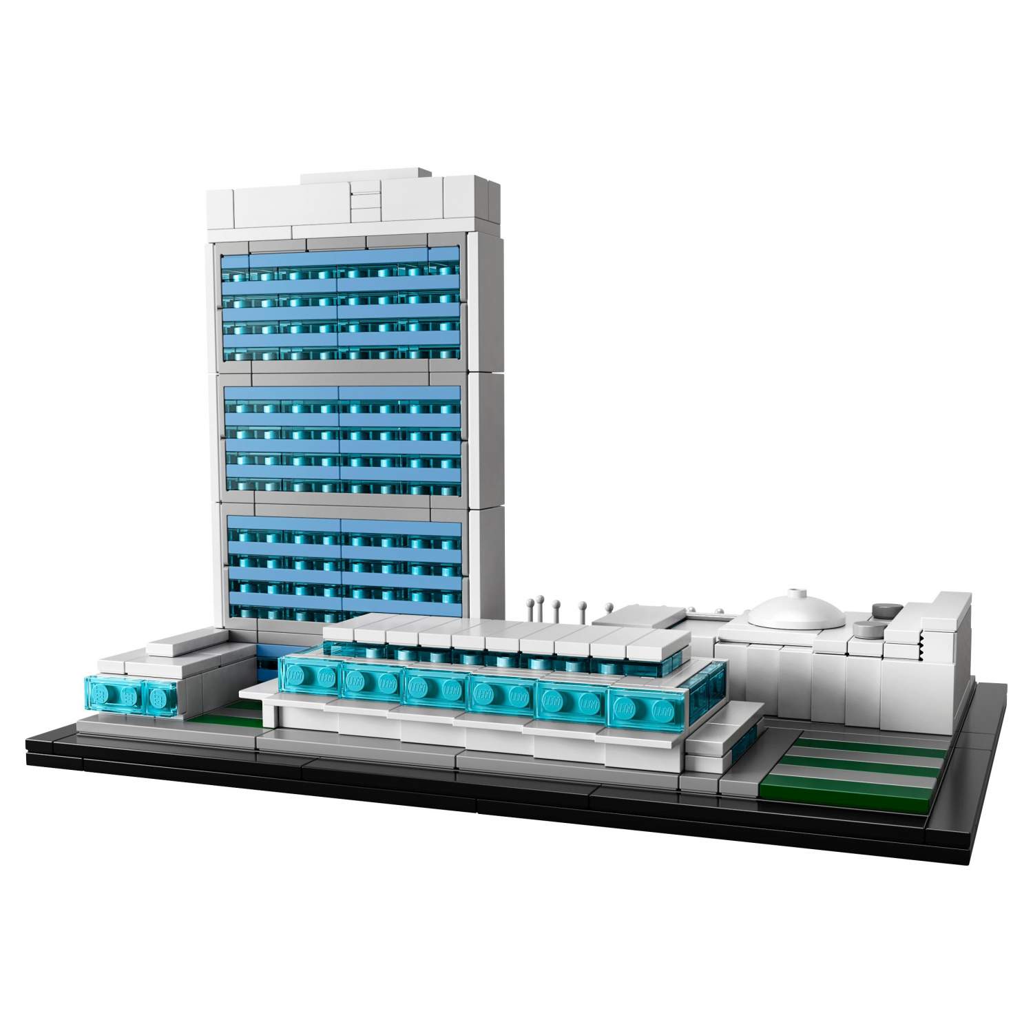 Конструктор LEGO Architecture Штаб-квартира ООН (21018) – купить в Москве,  цены в интернет-магазинах на Мегамаркет