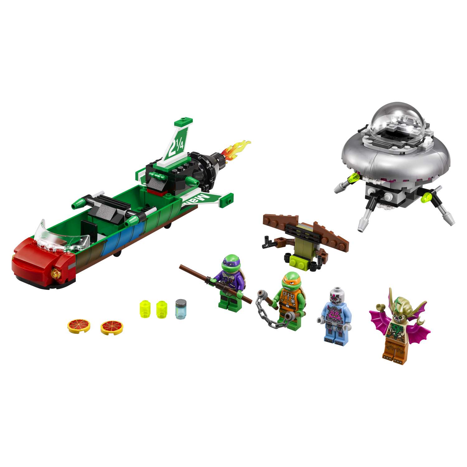 Конструктор LEGO Ninja Turtles Воздушная атака корабля T-Rawket (79120) –  купить в Москве, цены в интернет-магазинах на Мегамаркет