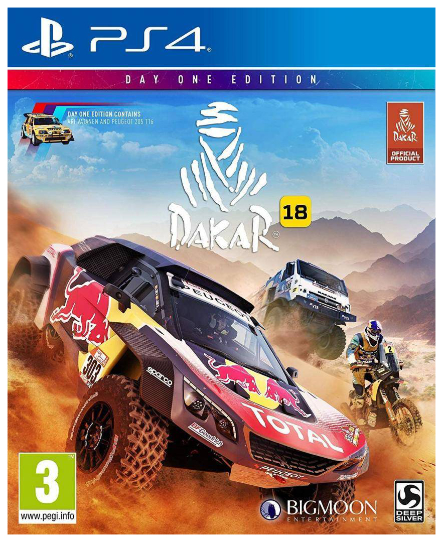 Игра Dakar 18 Day One Edition для PlayStation 4 – купить в Москве, цены в  интернет-магазинах на Мегамаркет