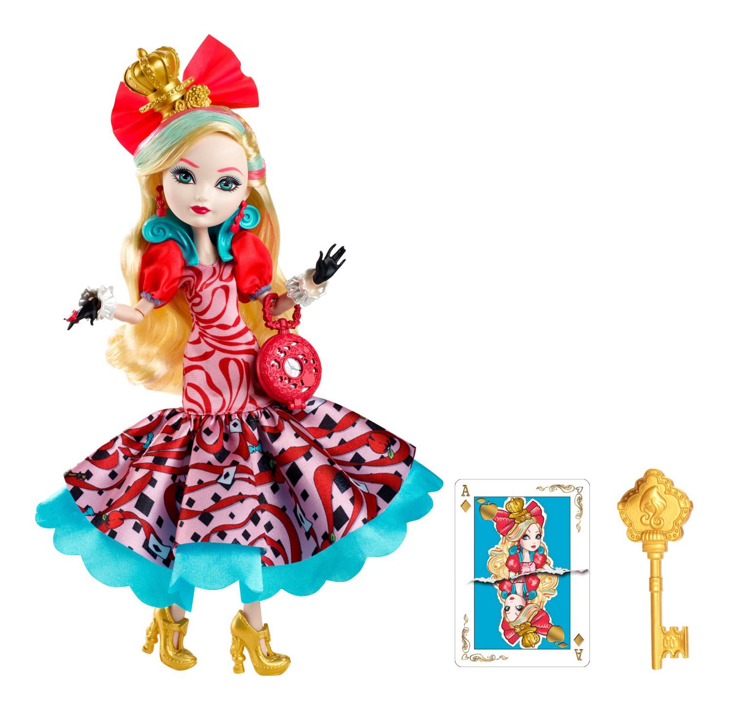 Купить кукла Ever After High страна чудес - Дочь Белоснежки CJF39 CJF42,  цены на Мегамаркет