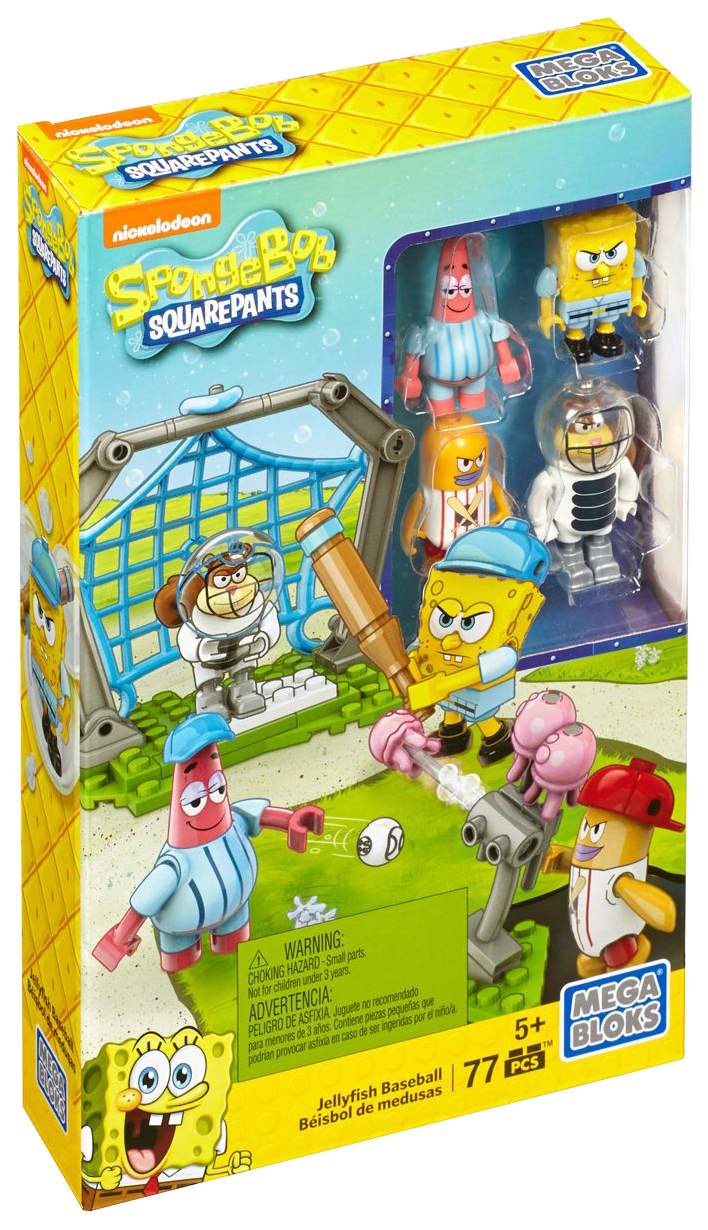 Игровой набор Mega Bloks SpongeBob SquarePants – купить в Москве, цены в  интернет-магазинах на Мегамаркет