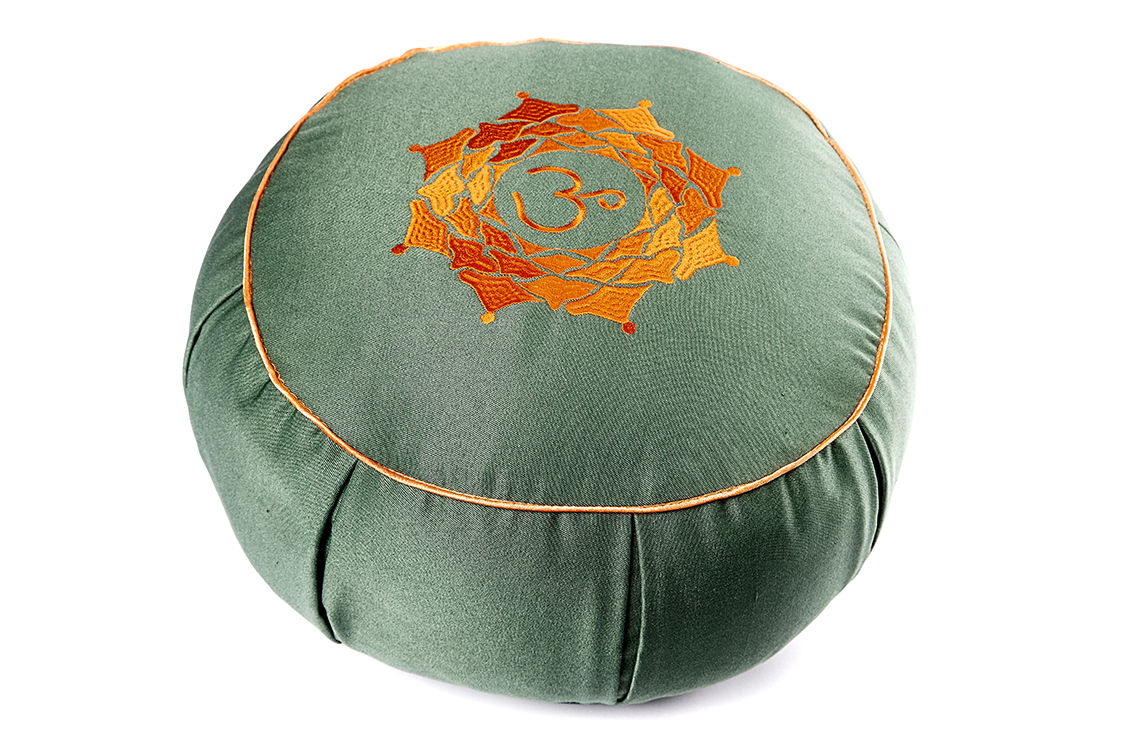 Подушка для медитации полумесяц Рамайога