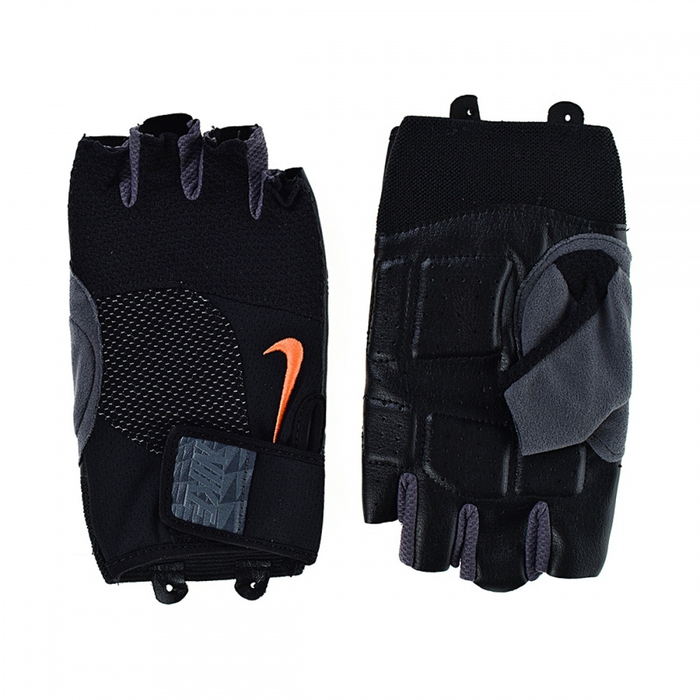 carga sobrina pandilla Перчатки атлетические Nike Men's Lock Down Training Gloves,  черный/оранжевый, M - купить в Москве, цены на СберМегаМаркет