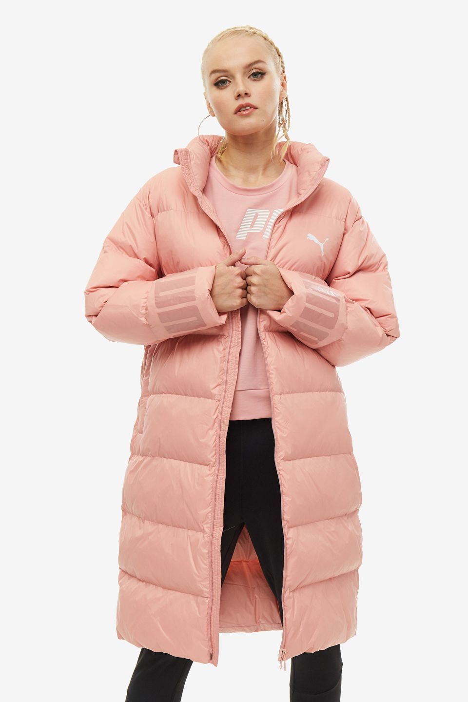 Пуховик-пальто женский PUMA 58044114 розовый S, купить в Москве, цены в  интернет-магазинах на Мегамаркет