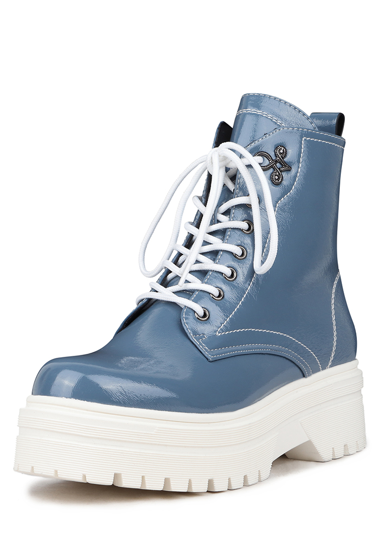 Ботинки женские голубые SS33