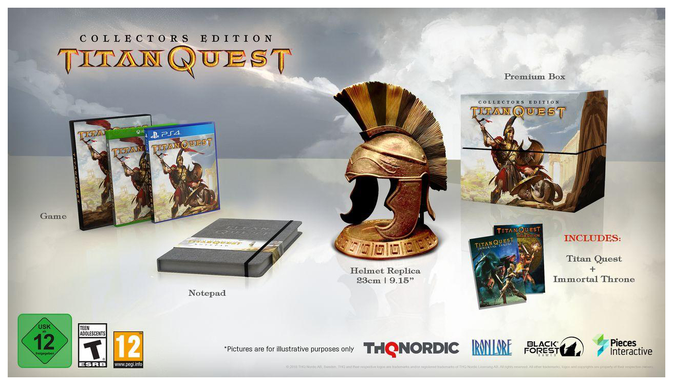 Игра Titan Quest Коллекционное Издание (PlayStation 4, полностью на русском  языке) - отзывы покупателей на Мегамаркет