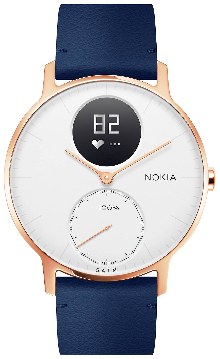 Nokia steel hr blue on sale