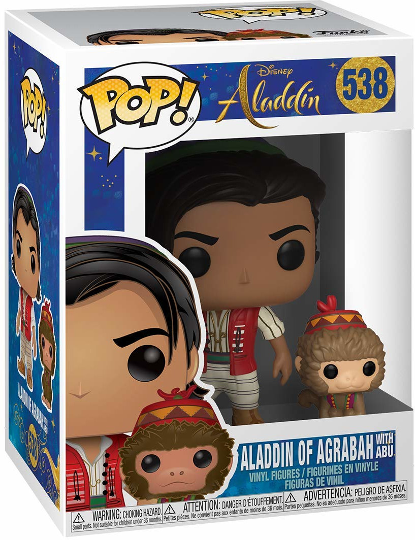 Купить фигурка Funko POP! Aladdin: Aladdin & Abu, цены на Мегамаркет