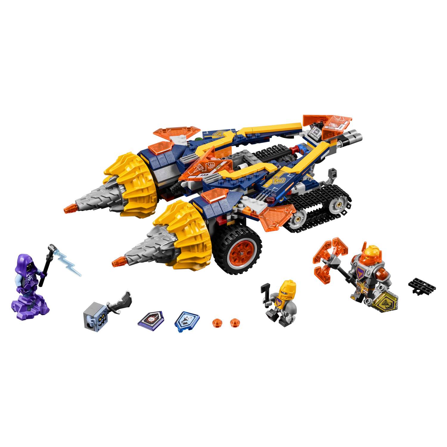 Купить конструктор LEGO Nexo Knights Бур-машина Акселя (70354), цены на  Мегамаркет | Артикул: 100000093235