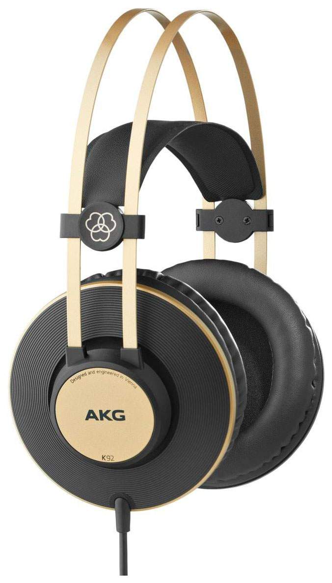 Наушники AKG K92 Black/Gold - отзывы покупателей на маркетплейсе Мегамаркет  | Артикул: 100023706235