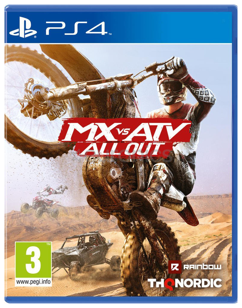 Игра MX vs ATV All Out для PlayStation 4 - купить в Москве, цены в  интернет-магазинах Мегамаркет