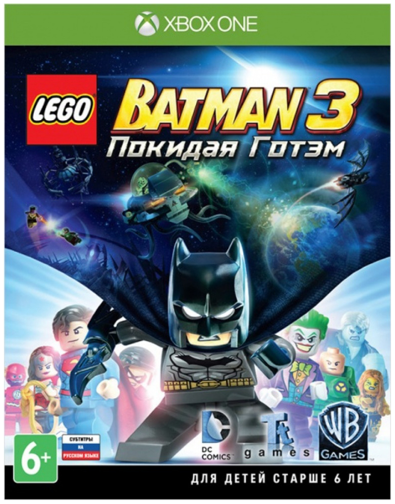 Игра LEGO Batman 3. Покидая Готэм для Xbox One - купить в Москве, цены на  Мегамаркет | 100000036936