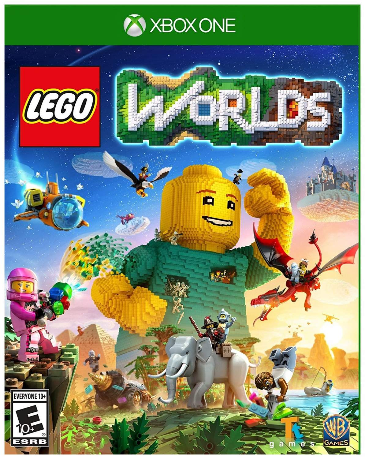 Игра LEGO Worlds для Xbox One - отзывы покупателей на Мегамаркет |  100000102036