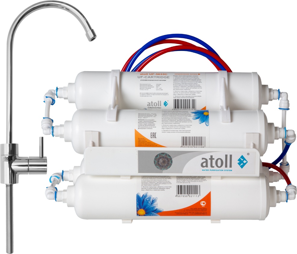 Ультрафильтрационный проточный питьевой фильтр Atoll U-40s STD Compact –  купить в Москве, цены в интернет-магазинах на Мегамаркет