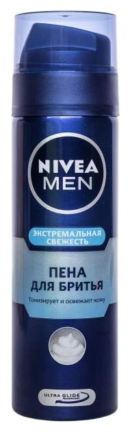 Nivea пена для бритья 200мл освежающая