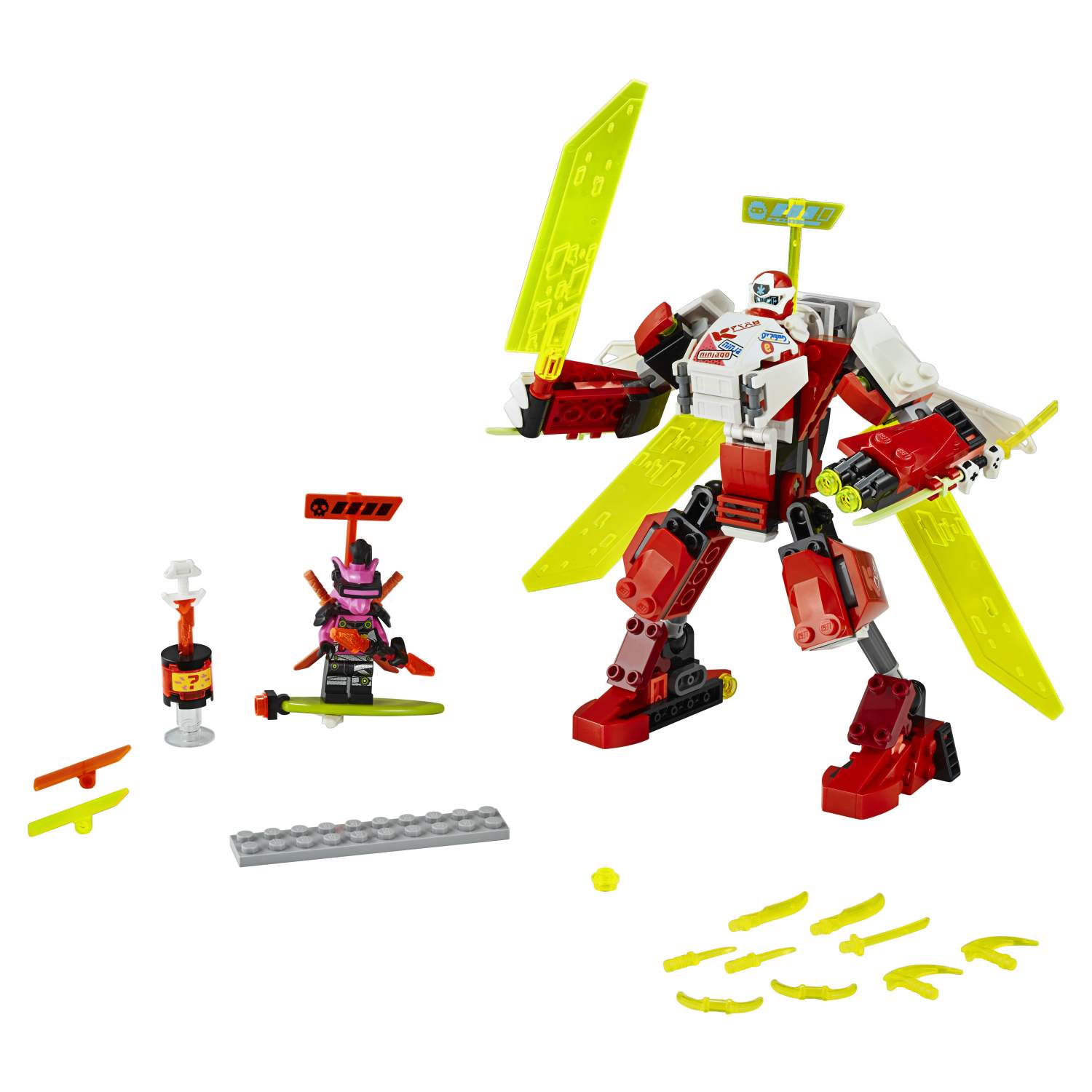 Отзывы о конструктор LEGO NINJAGO 71707 Реактивный самолёт Кая - отзывы  покупателей на Мегамаркет | конструкторы LEGO 71707 - 100025820537