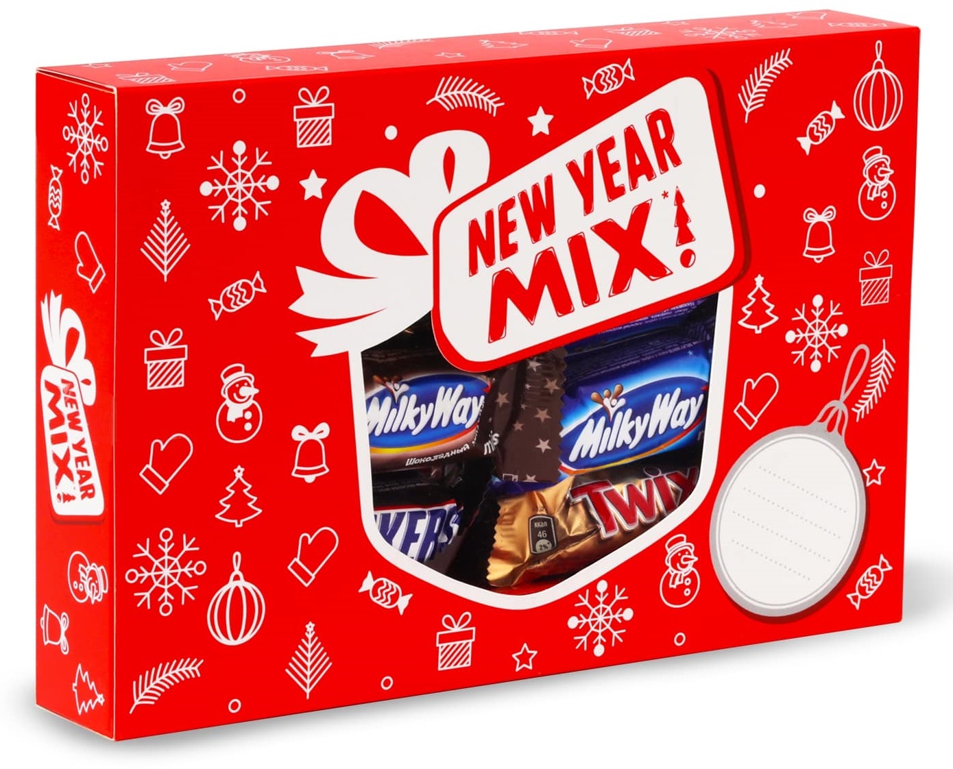 Подарочный набор Mars New year Mix Minis, 200 г