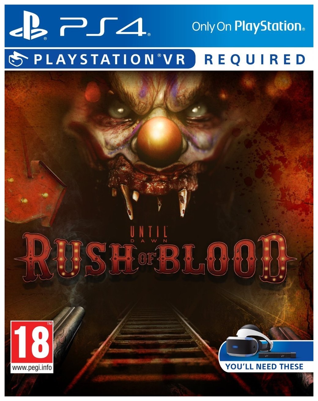 Игра Until Dawn: Rush Of Blood (только для VR) для PlayStation 4 - отзывы  покупателей на маркетплейсе Мегамаркет | Артикул: 100000056038