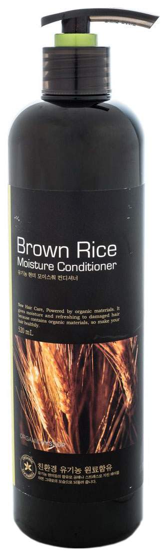 Увлажняющий кондиционер для волос brown rice moisture 520 мл