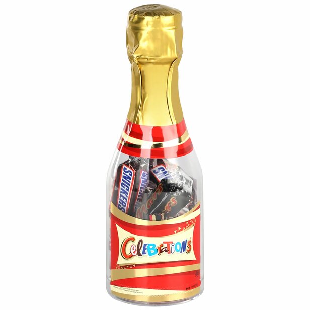Бутылка шампанского с конфетами (76 фото)