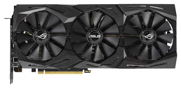 Видеокарта ASUS NVIDIA GeForce RTX 2070 ROG Strix OC (ROG-STRIX