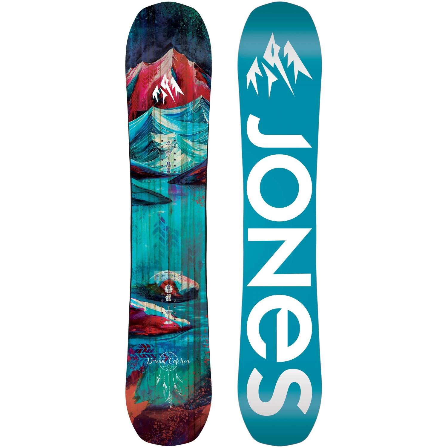Сноуборд Jones Dream Catcher multicolor 148 см 2020 - купить в 