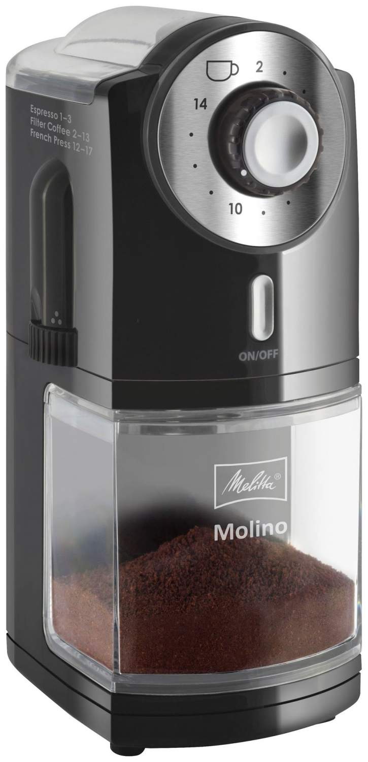 Кофемолка Melitta Molino Black - отзывы покупателей на маркетплейсе  Мегамаркет | Артикул: 100023959239