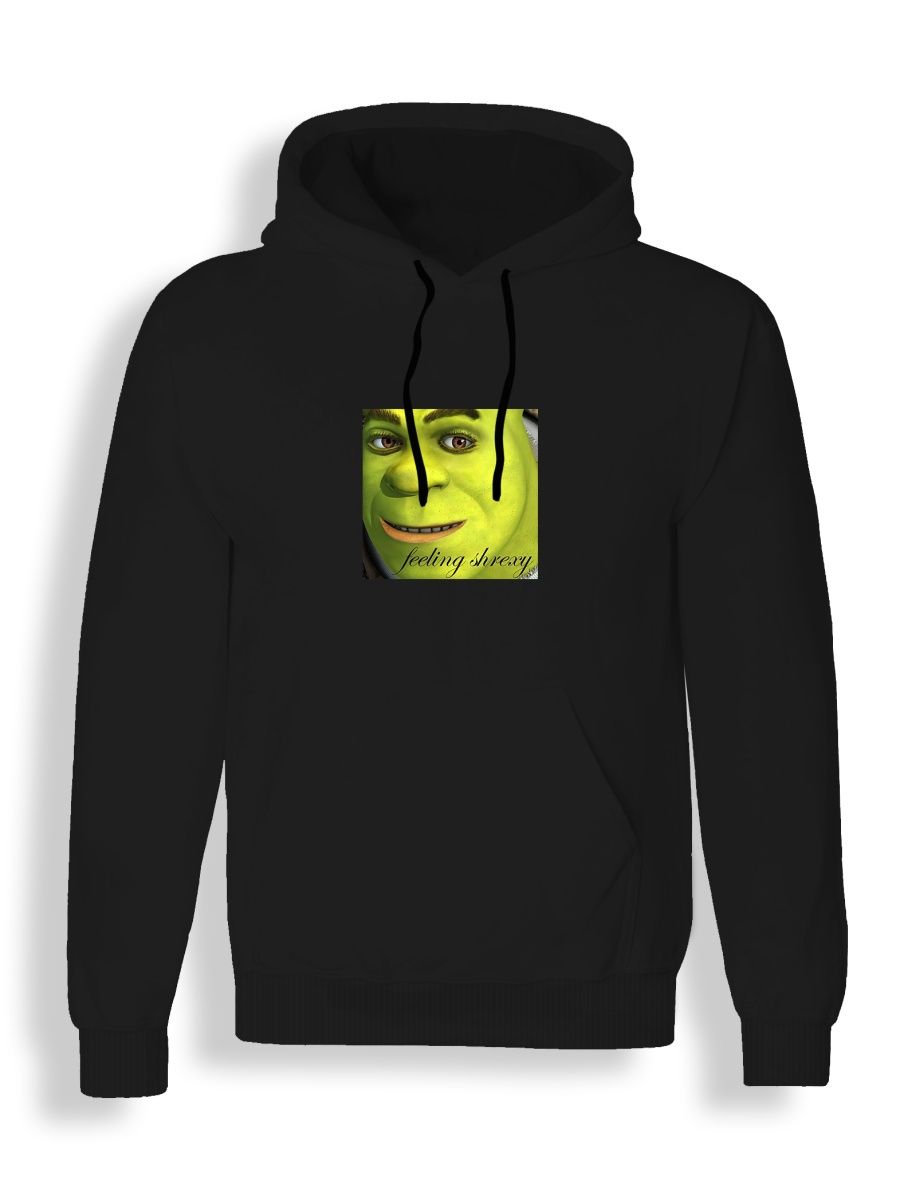 Худи унисекс СувенирShop Шрек/Shrek/Фиона 3 черное S - купить в Москве,  цены на Мегамаркет