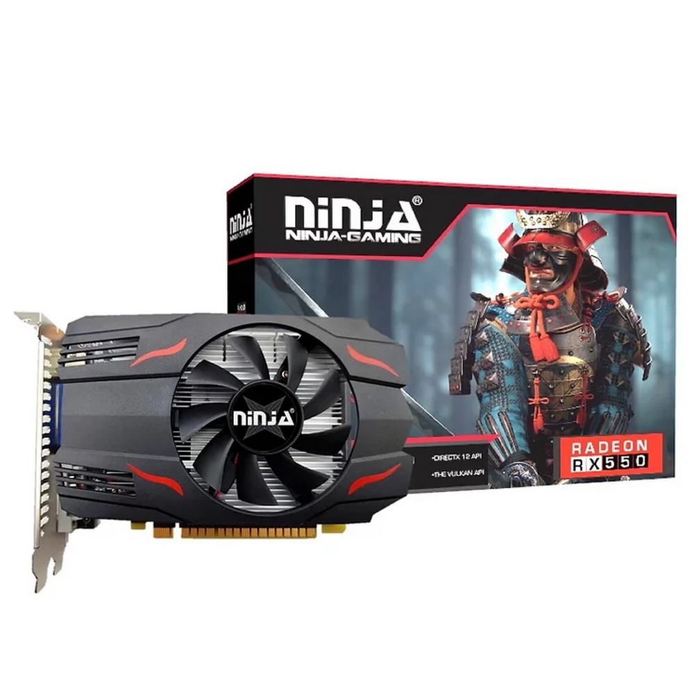 Видеокарта Ninja AMD RX550 (AFRX55045F) - отзывы покупателей на Мегамаркет