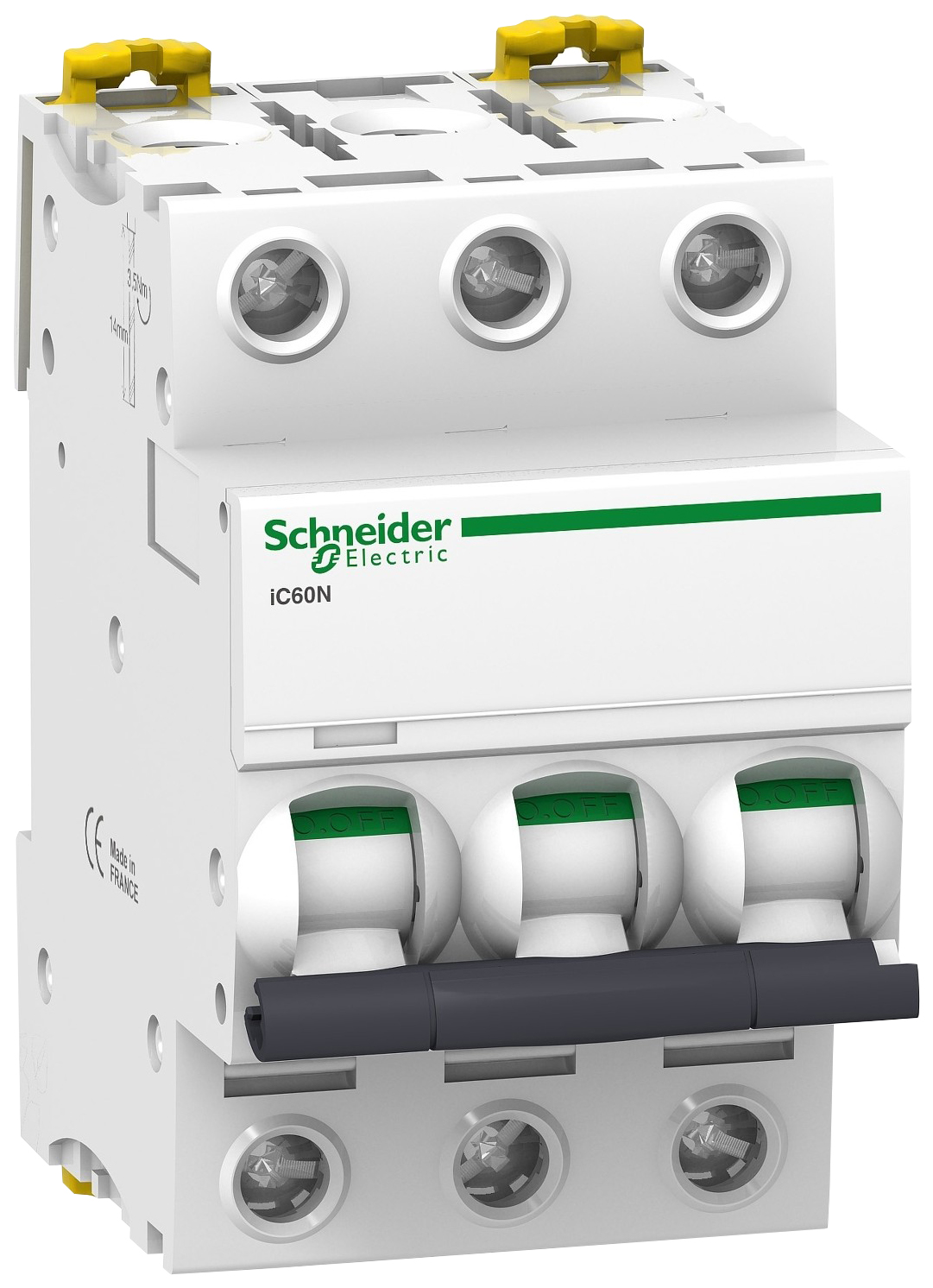 Schneider Electric Автоматический выключатель Schneider Electric iC60N 3П  25A C A9F79325 купить в интернет-магазине, цены на Мегамаркет