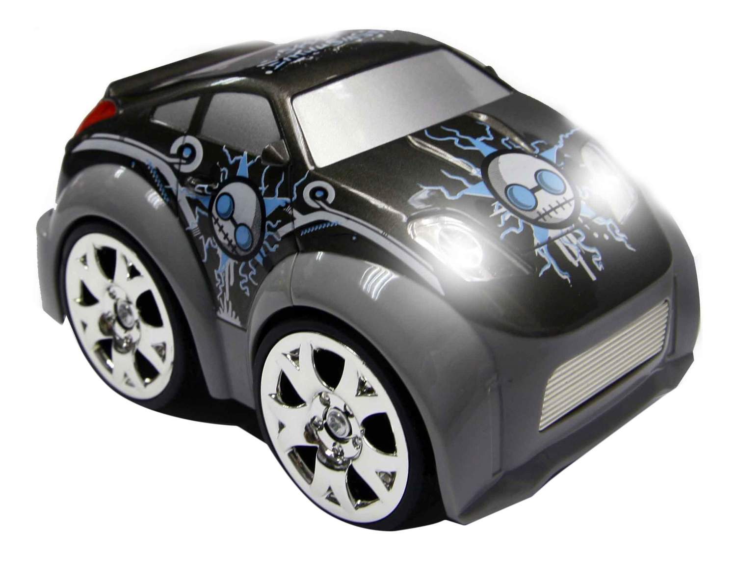 Мини машинка. Машинка KIDZTECH 6618-861a (86011) 12 см. KIDZTECH Mini Racer. Машинка (мини). Серая машинка.