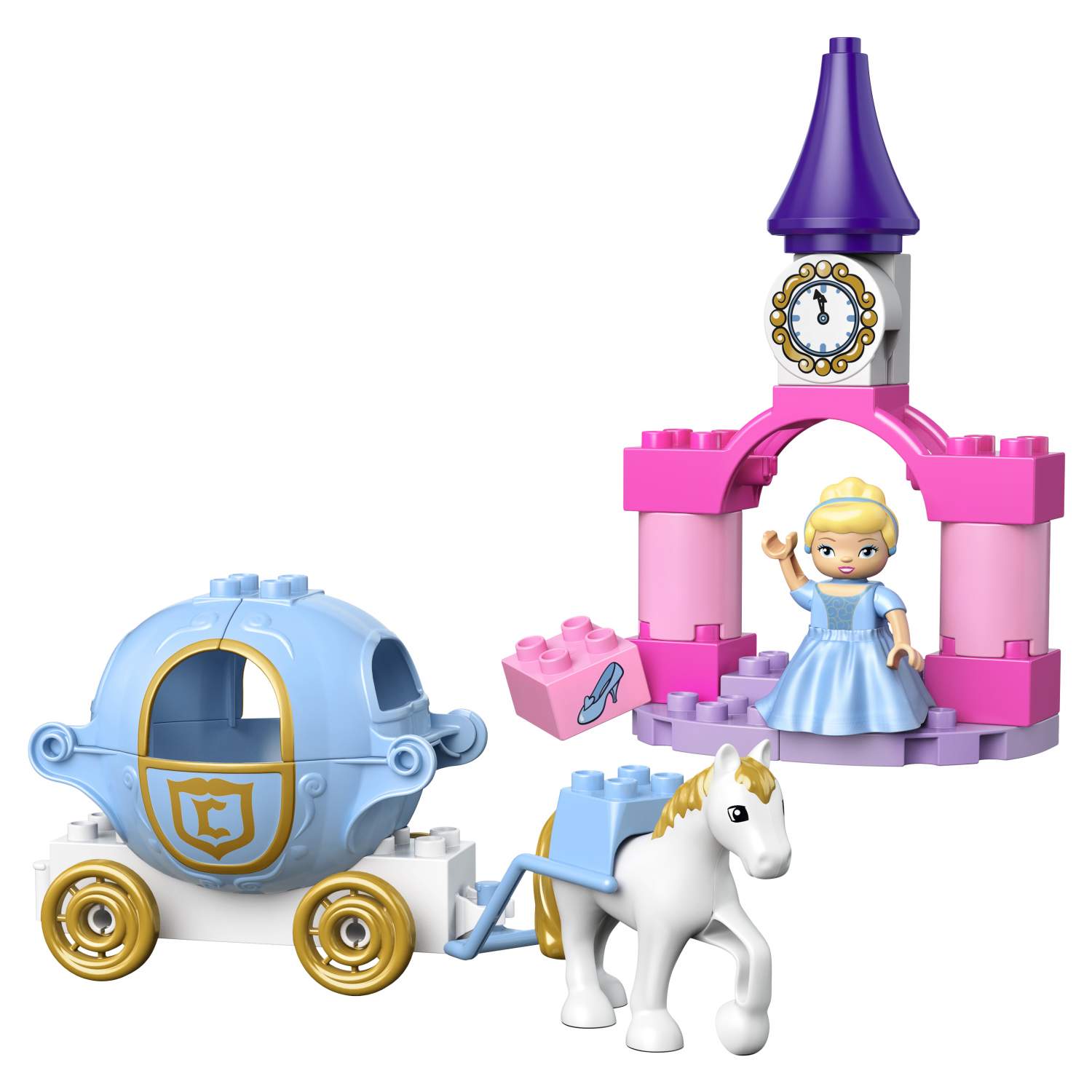 Конструктор LEGO DUPLO Princess Карета Золушки (6153) - отзывы покупателей  на Мегамаркет