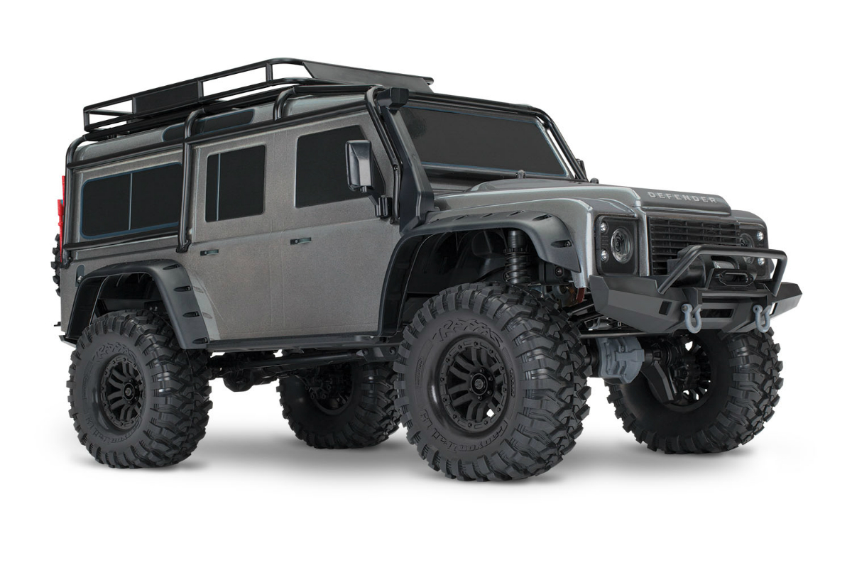 Радиоуправляемая машинка TRAXXAS TRX-4 Land Rover Defender 1:10 4WD Scale &  Trail Crawler – купить в Москве, цены в интернет-магазинах на Мегамаркет